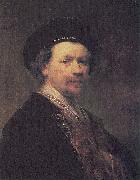 Portret van Rembrandt, Rembrandt Harmensz Van Rijn